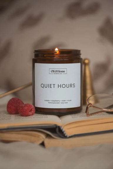 Quiet Hours | Berries + Petals Scented Candle
