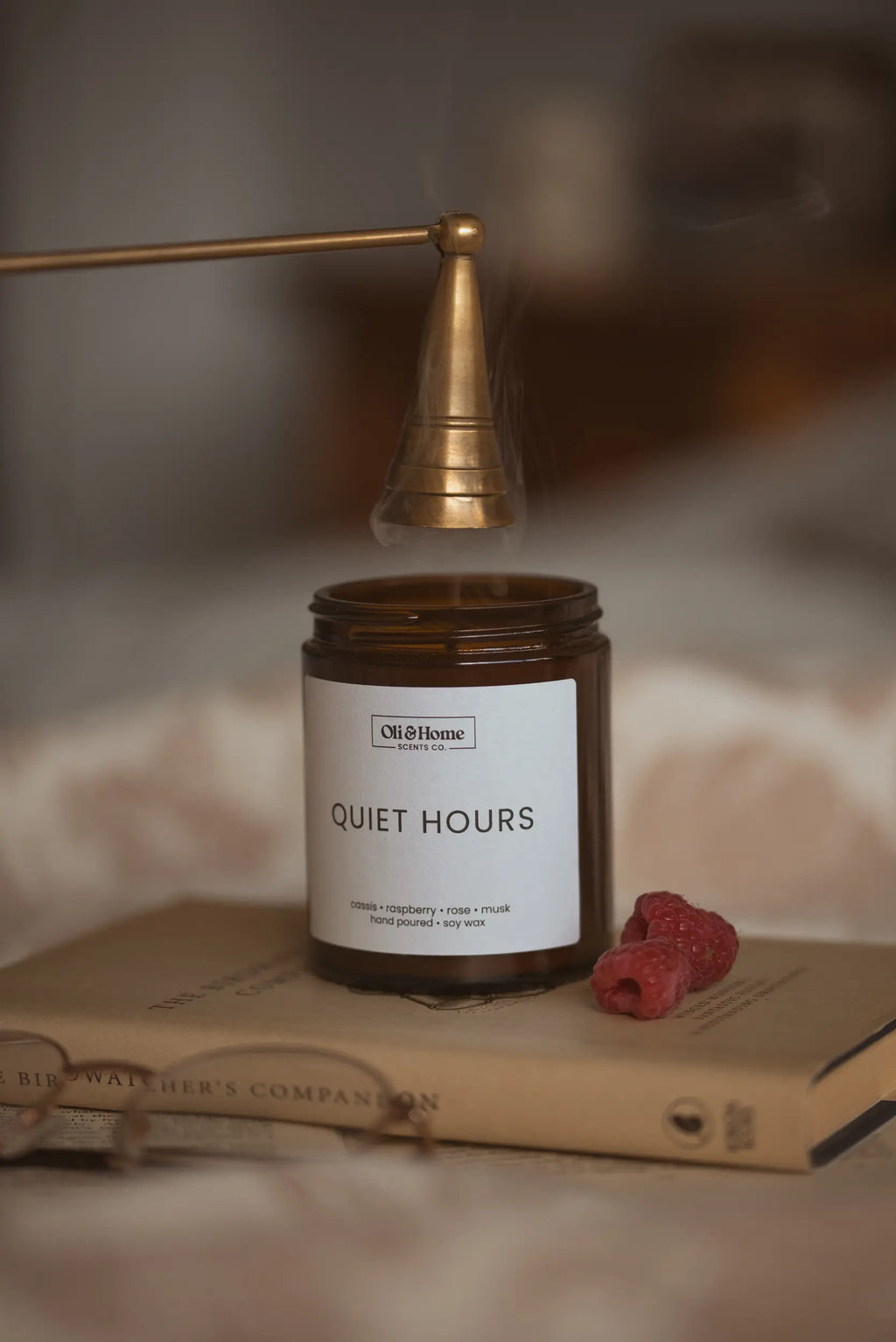 Quiet Hours | Berries + Petals Scented Candle