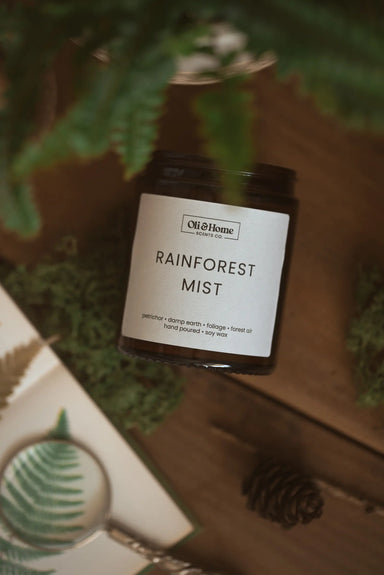 Rainforest Mist | Petrichor + Forest Air Scented Candle
