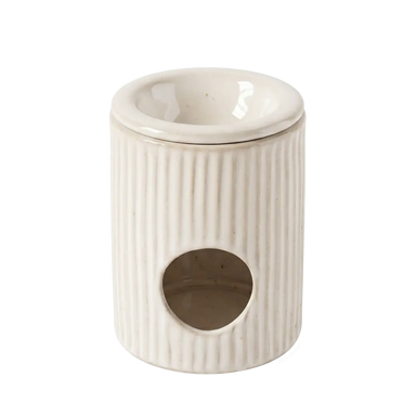 The Glow | Ribbed Ceramic Wax Melt Burner