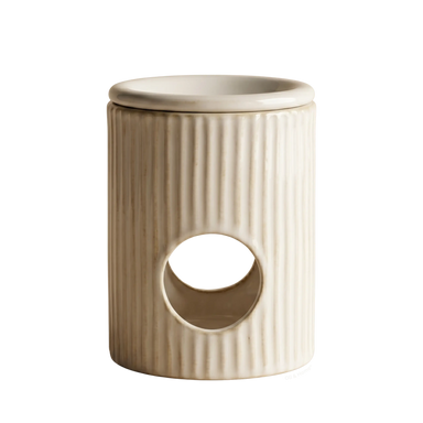 The Glow | Ribbed Ceramic Wax Melt Burner
