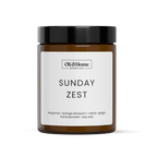 Sunday Zest | Bergamot + Ginger Scented candle