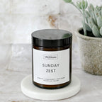 Sunday Zest | Bergamot + Ginger Scented candle