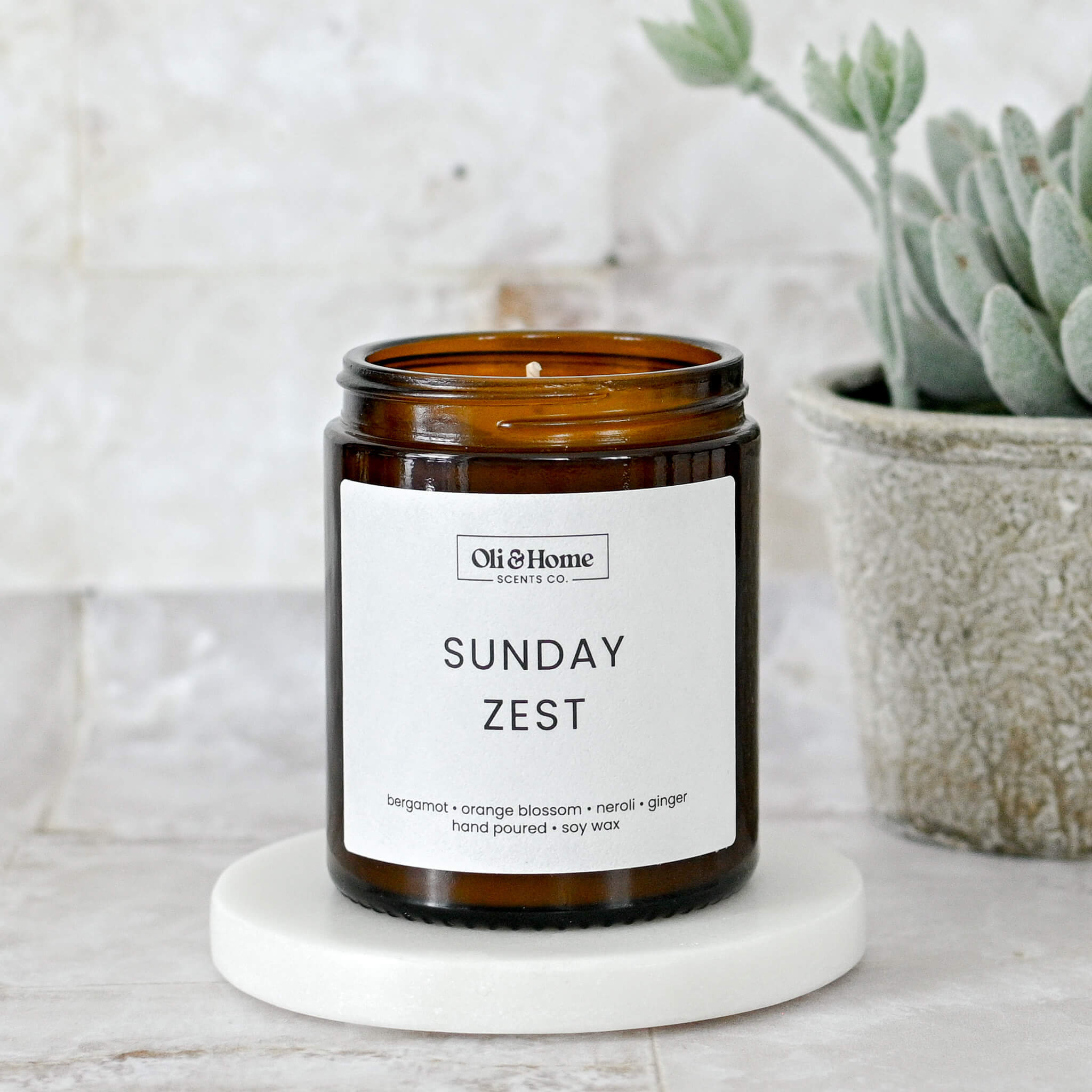 Sunday Zest Scented Candle