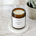 Sunday Zest | Bergamot + Ginger Scented candle