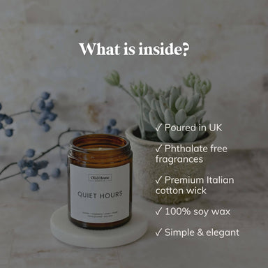 Quiet Hours | Berries + Petals Scented Candle