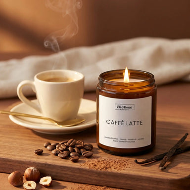 Caffè Latte | Fresh Coffee + Vanilla Scented Candle