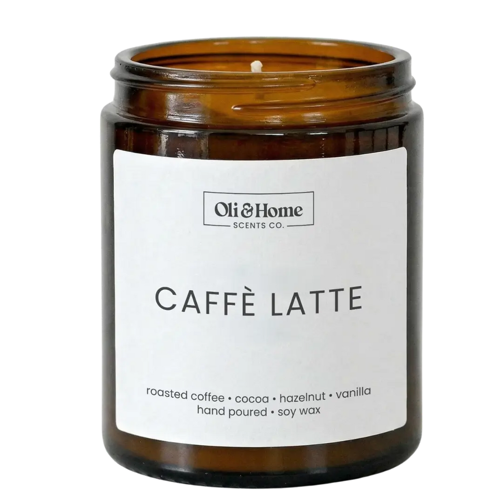 Caffè Latte | Fresh Coffee + Vanilla Scented candle