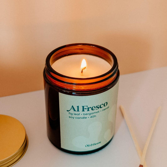 Al Fresco Scented Candle | Fig Leaf, Bergamot & Neroli