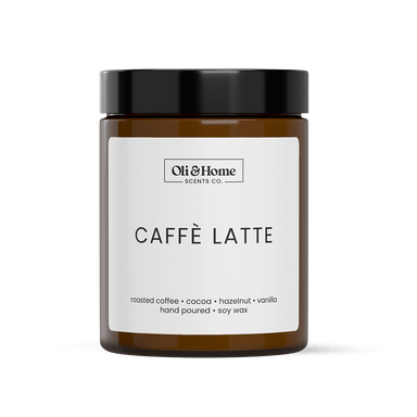 Caffè Latte | Fresh Coffee + Vanilla Scented Candle