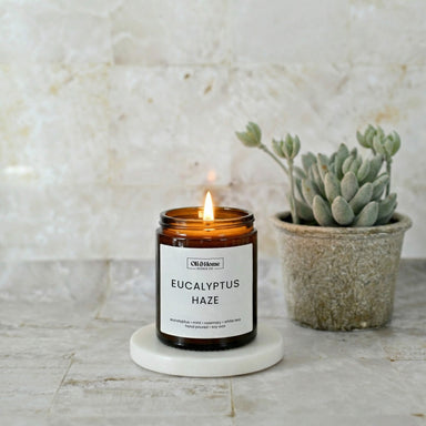 Eucalyptus Haze | Eucalyptus + Mint Scented Candle