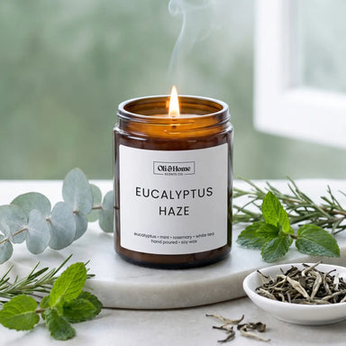 Eucalyptus Haze | Eucalyptus + Mint Scented Candle