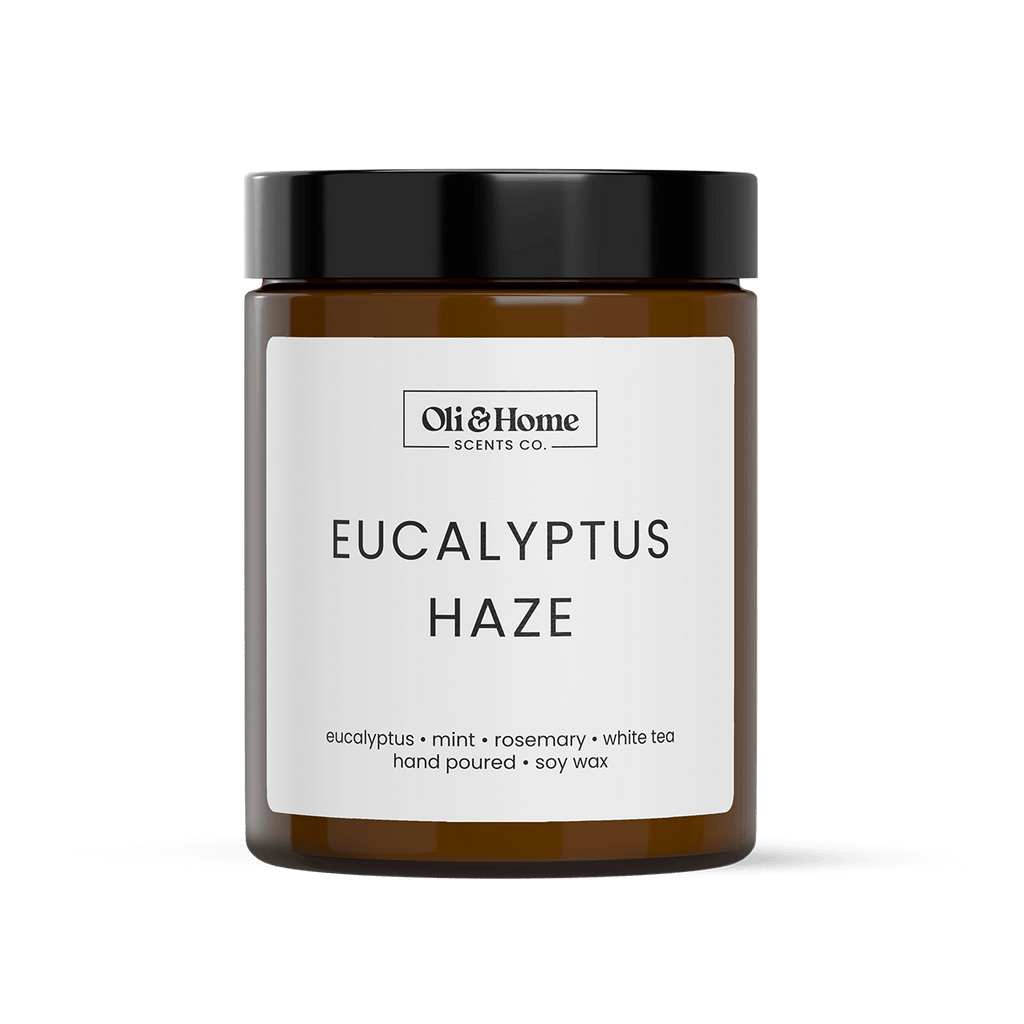 Eucalyptus Haze | Eucalyptus + Mint Scented candle