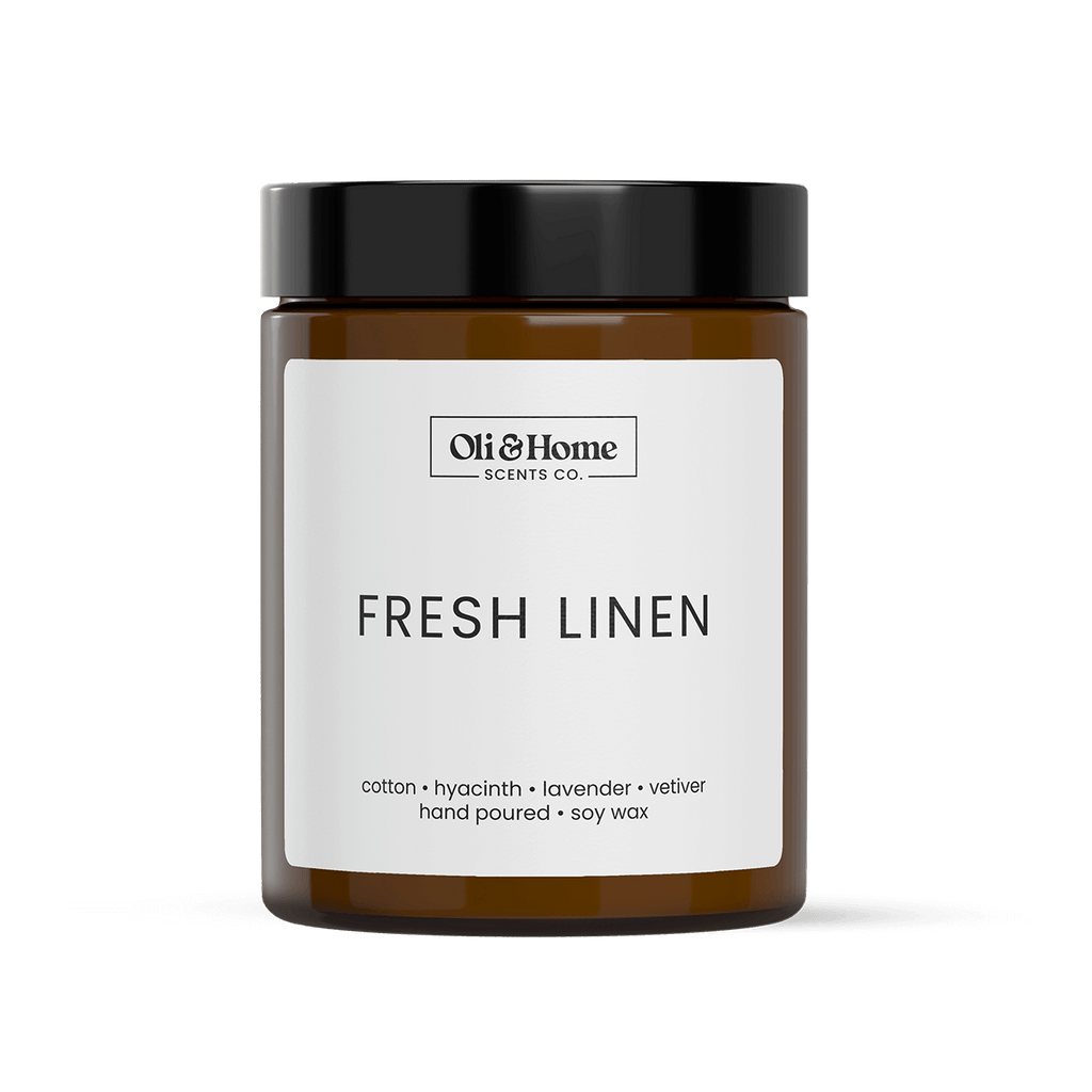 Fresh Linen Scented Candle