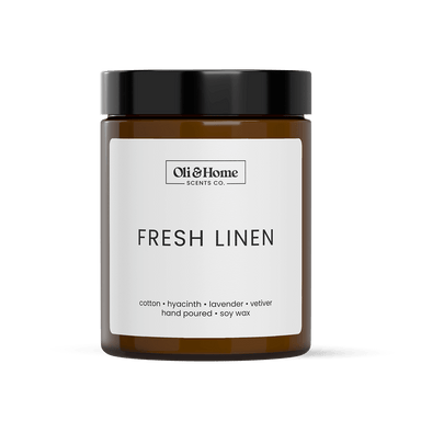 Fresh Linen Scented Candle