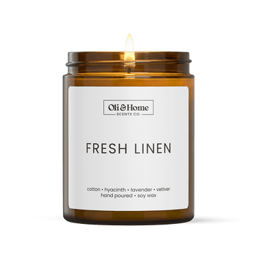 Fresh Linen Scented Candle