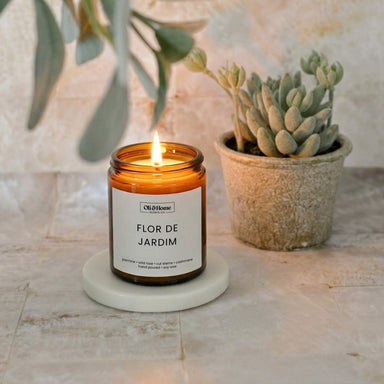 Flor de Jardim | Jasmine + Wild Rose Scented Candle