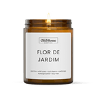 Flor de Jardim | Jasmine + Wild Rose Scented candle