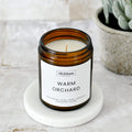 Warm Orchard Scented Candle
