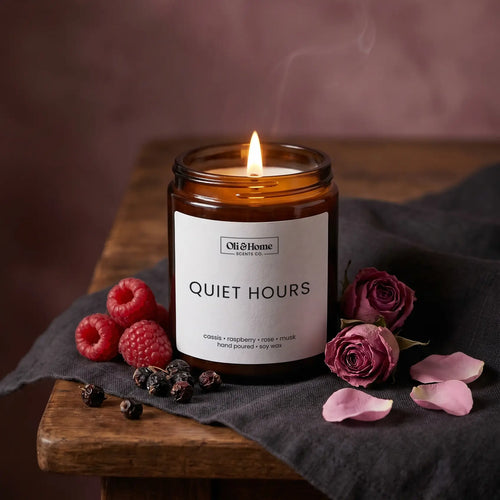 Quiet Hours | Berries + Petals Scented Candle
