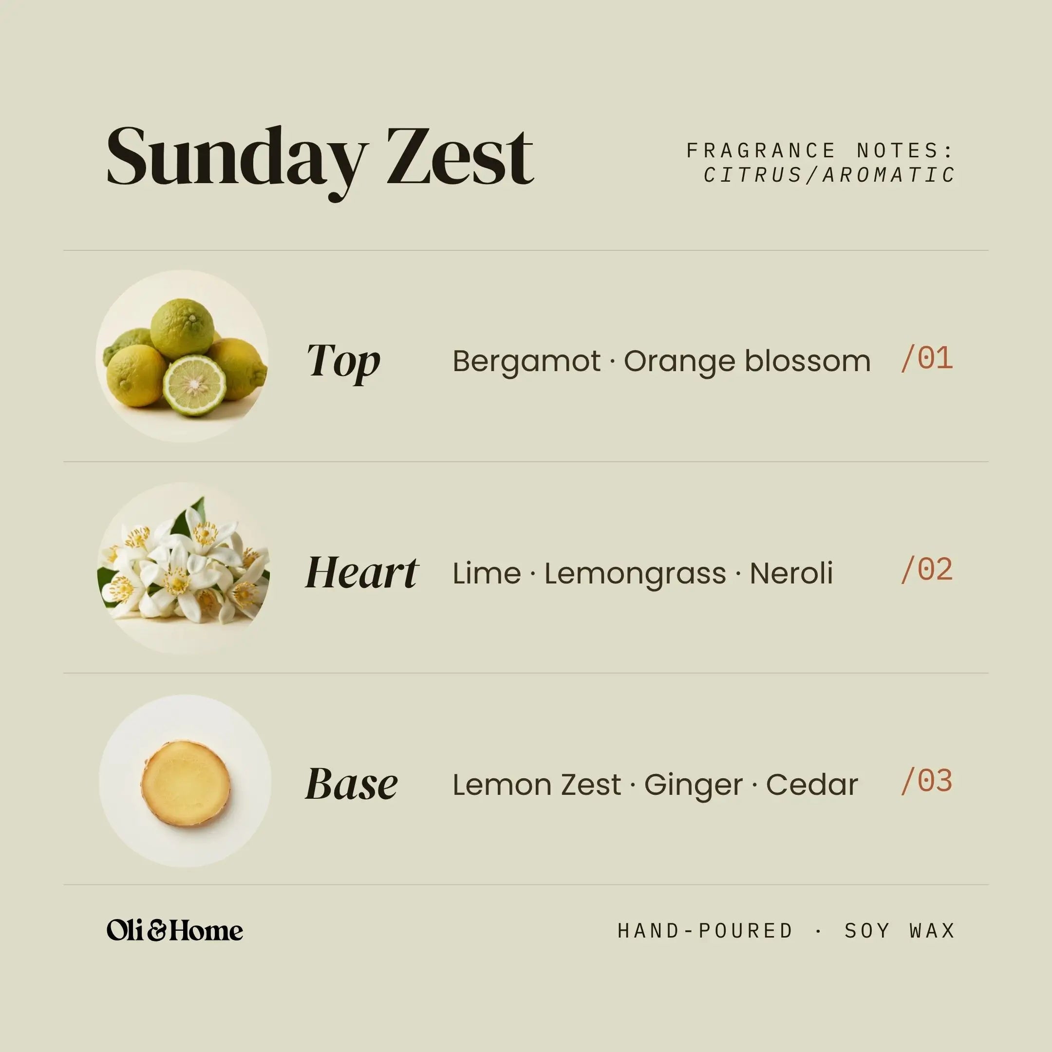 Sunday Zest Wax Melts