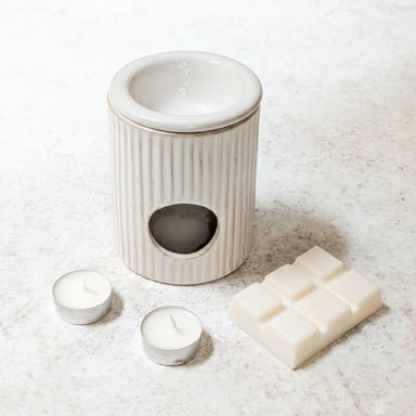 The Glow | Ribbed Ceramic Wax Melt Burner