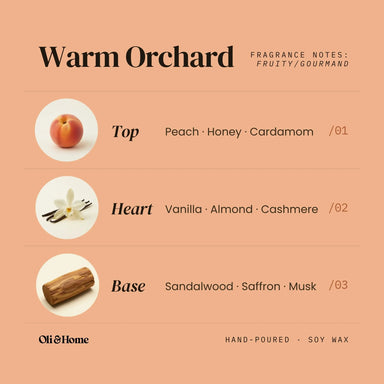 Warm Orchard Wax Melts