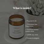 Warm Orchard | Peach + Honey Scented candle