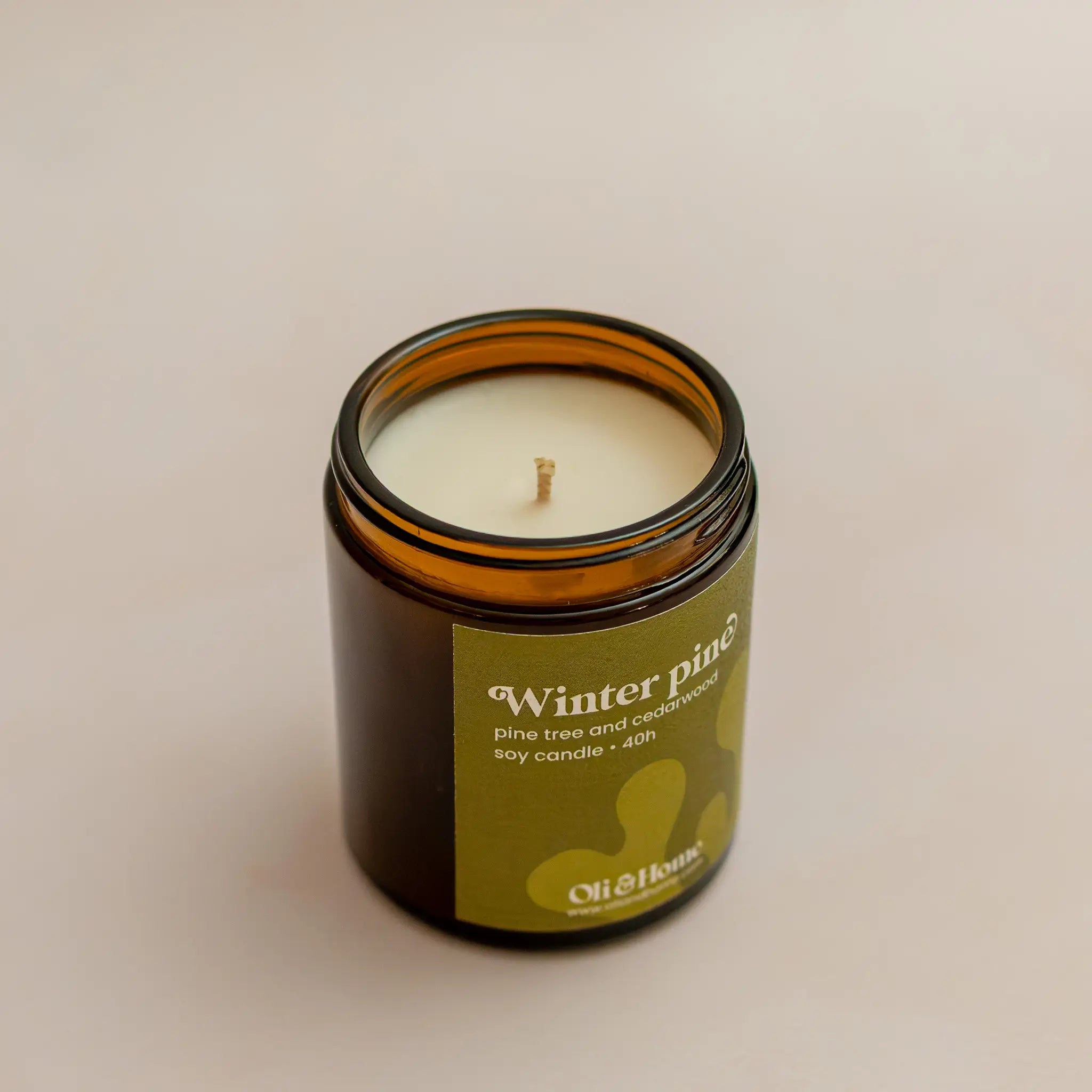 Winter Pine Scented Candle | Pine tree + Cedarwood